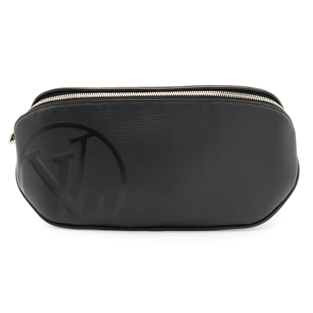 LOUIS VUITTON LV Circle Epi Bum Bag Waist Body Shoulder Noir Black M53300
